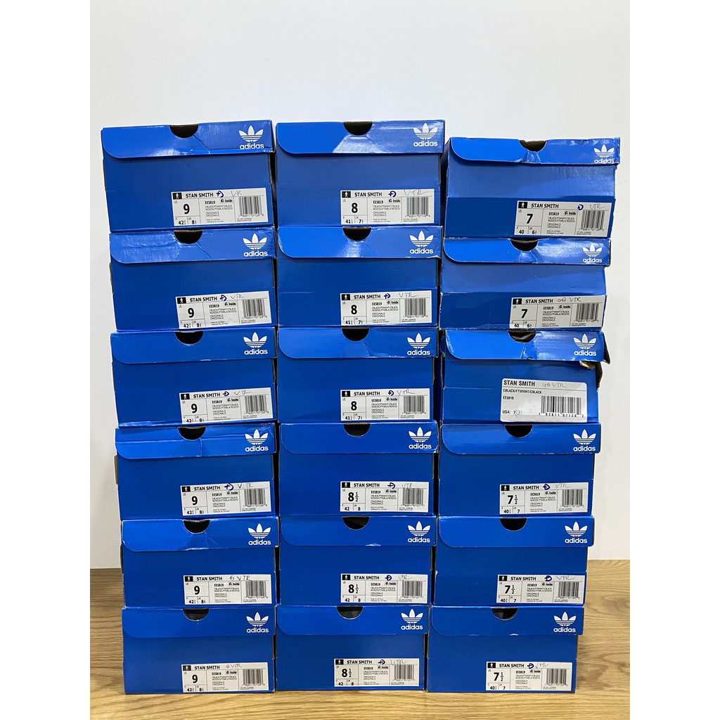 Giày adidas ORIGINALS Stan Smith Nam Màu đen EE5819