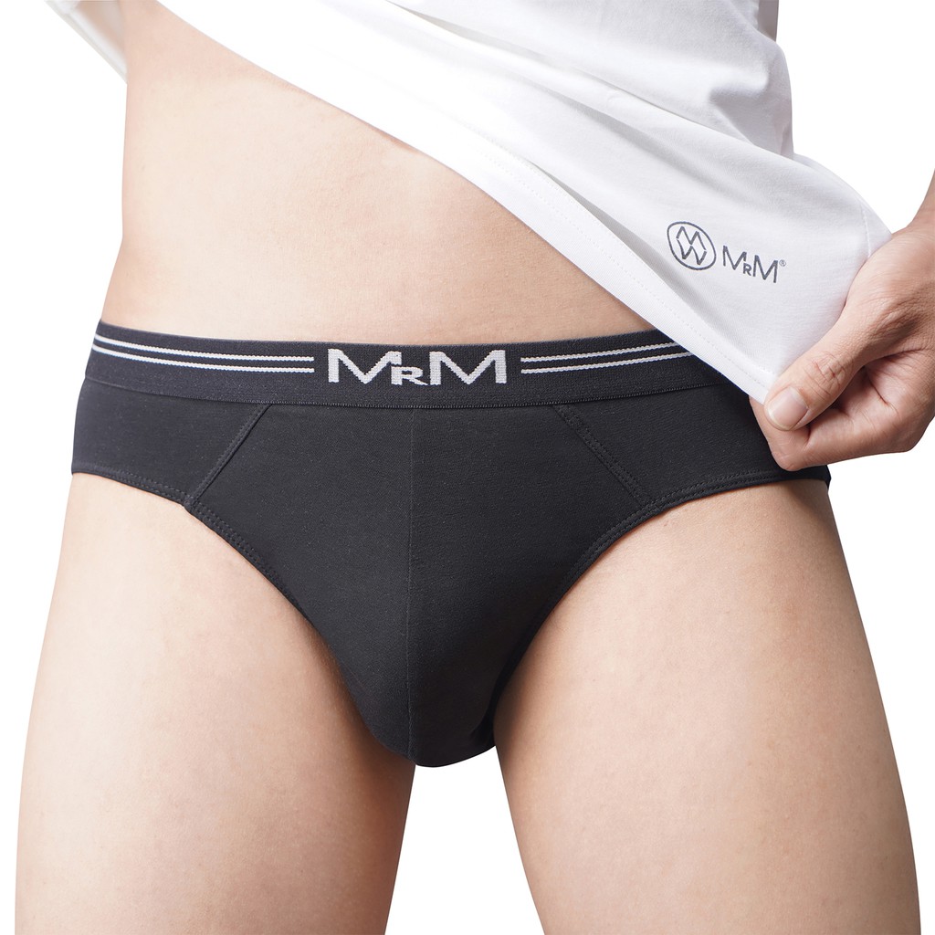 Combo 4 quần lót nam Brief Cotton Organic mềm mịn thấm hút mồ hôi MRM Manlywear - 3 màu