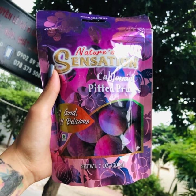 🍑🍑Mận Sấy Khô SENSATION 200G