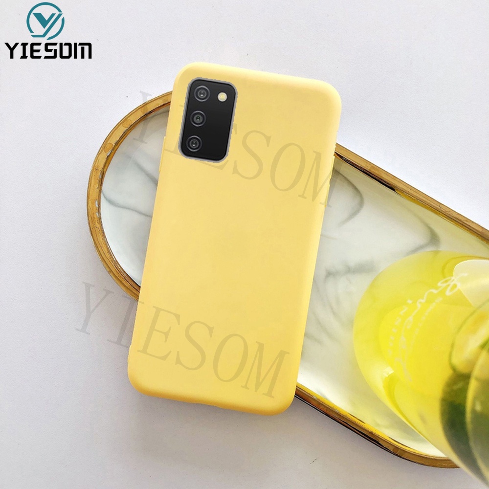 Ốp Điện Thoại TPU Silicone Mềm Màu Kẹo Nhám Cho Samsung Galaxy A03 A03S A13 4G 5G
