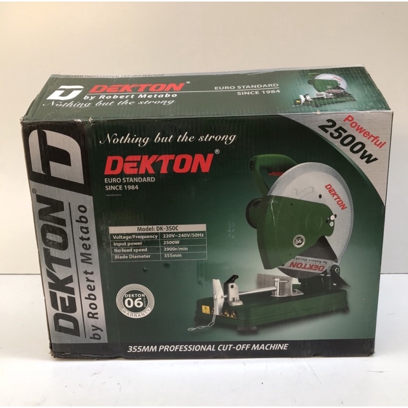 Máy cắt sắt 355 DEKTON chính hãng 2500w ĐỨC XÀI CÔNG TRÌNH QUÁ MẠNH