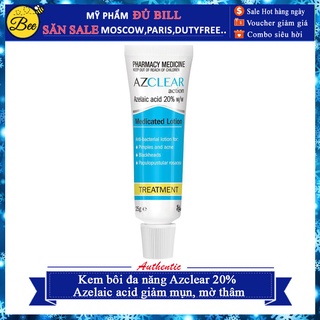  Kem bôi đa năng Azclear 20% Azelaic acid giảm mụn, mờ thâm