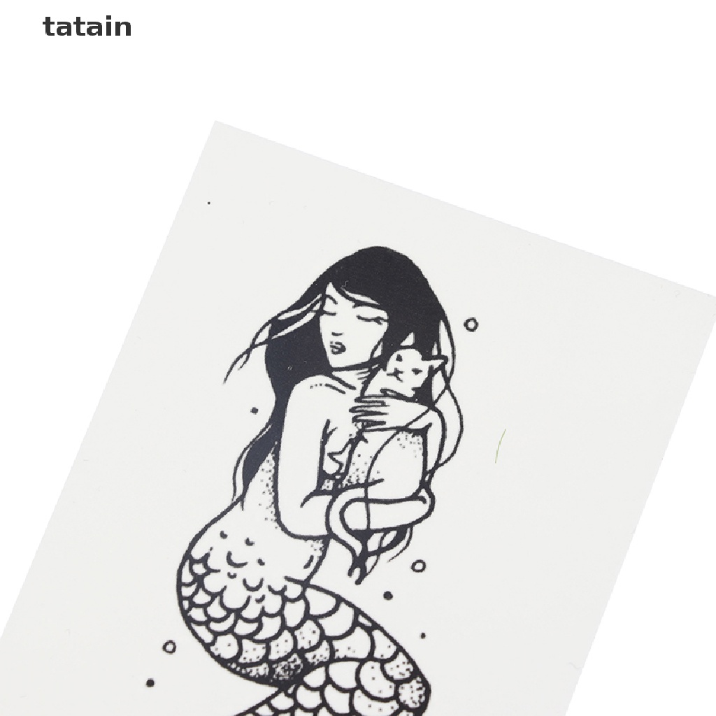 [TAT] Geometric Planet Women Temporary Tattoo Sticker Flower Arm Body Tattoo Sticker CVX