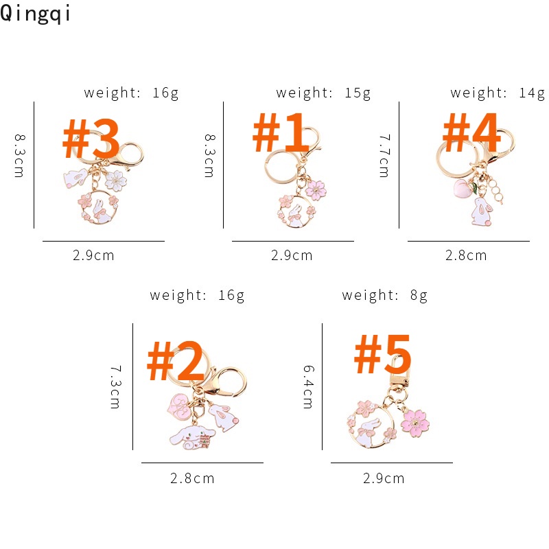 Móc khóa MISS ZOE kiểu dáng hoạt hình đáng yêu