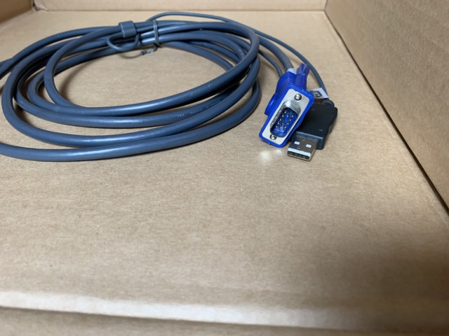 Aten 2L-5203UP Cáp KVM chuẩn USB to SPHD-15 Intelligent Cable- 3m