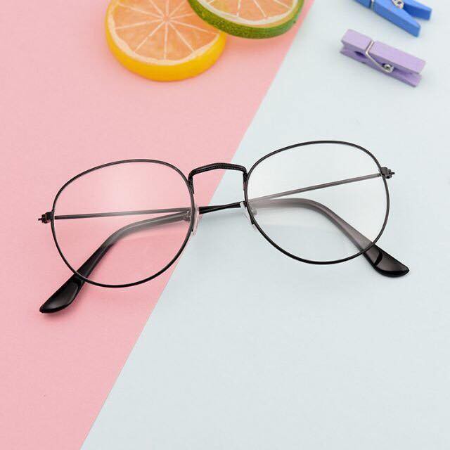 KÍNH NGỐ TRÒN TO GỌNG KIM LOẠI MẢNH | BigBuy360 - bigbuy360.vn