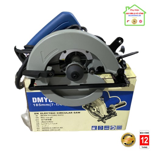 Máy Cưa Gỗ, Xẻ Gỗ Cầm Tay 185mm DONGCHENG Công Suất Lớn ⚡TẶNG Thước Đo⚡Chính Hãng [ BH 12T ]