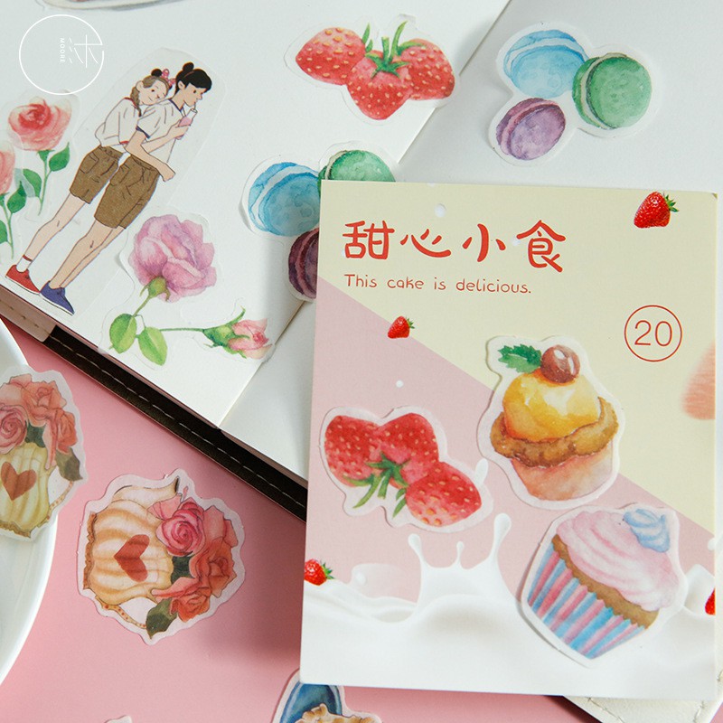 Set 40 miếng hình dán trang trí Original sticker