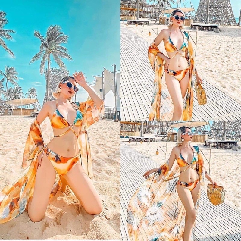 bikini lửa không kèm áo choàng ( ảnh thật )