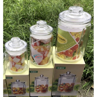 Lọ thủy tinh đựng gia vị kiểu lục giác 380ml, 550ml,900ml