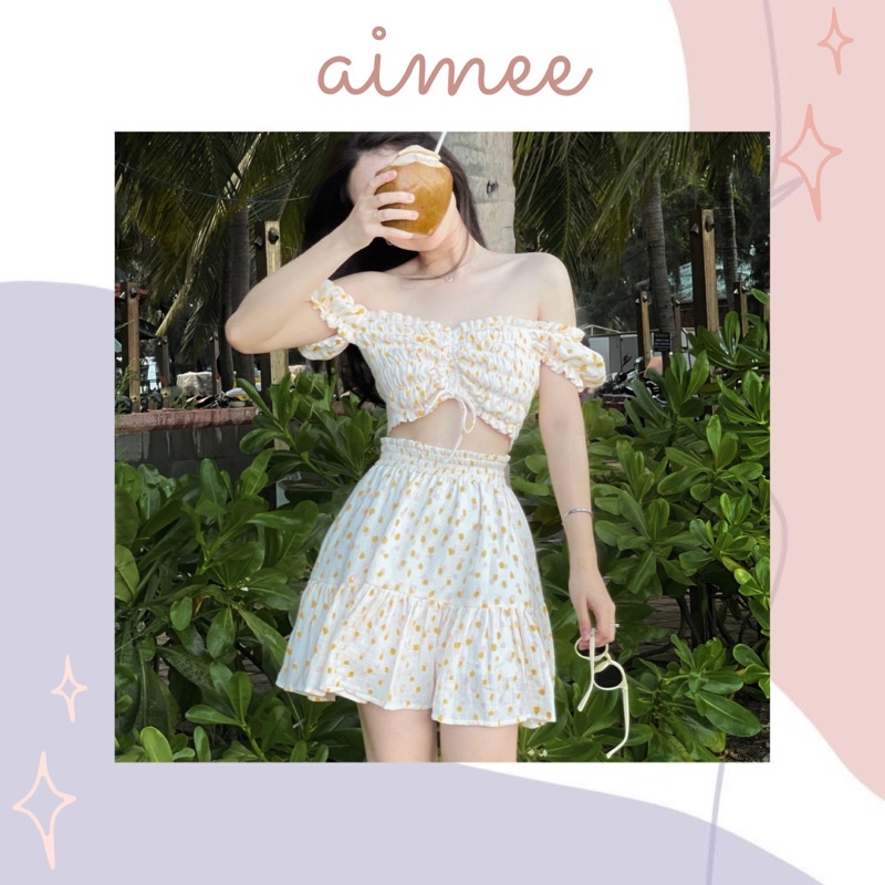 SET BỘ CỘT NƠ LƯNG MÙA HÈ - LUCY SET