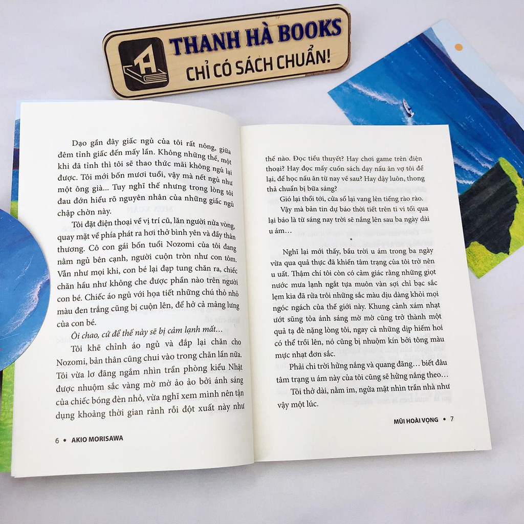 Sách - Tiểu thuyết Mũi hoài vọng (Kèm postcard, bookmark)