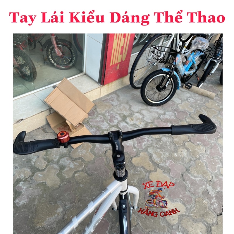Xe đạp thể thao Fixed Gear phanh bằng chân Avibus Bền Bỉ Dễ Dàng Sửa Chữa + KM 5 Phụ Kiện