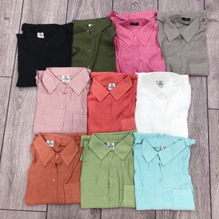 ÁO SƠMI LINEN FORM RỘNG