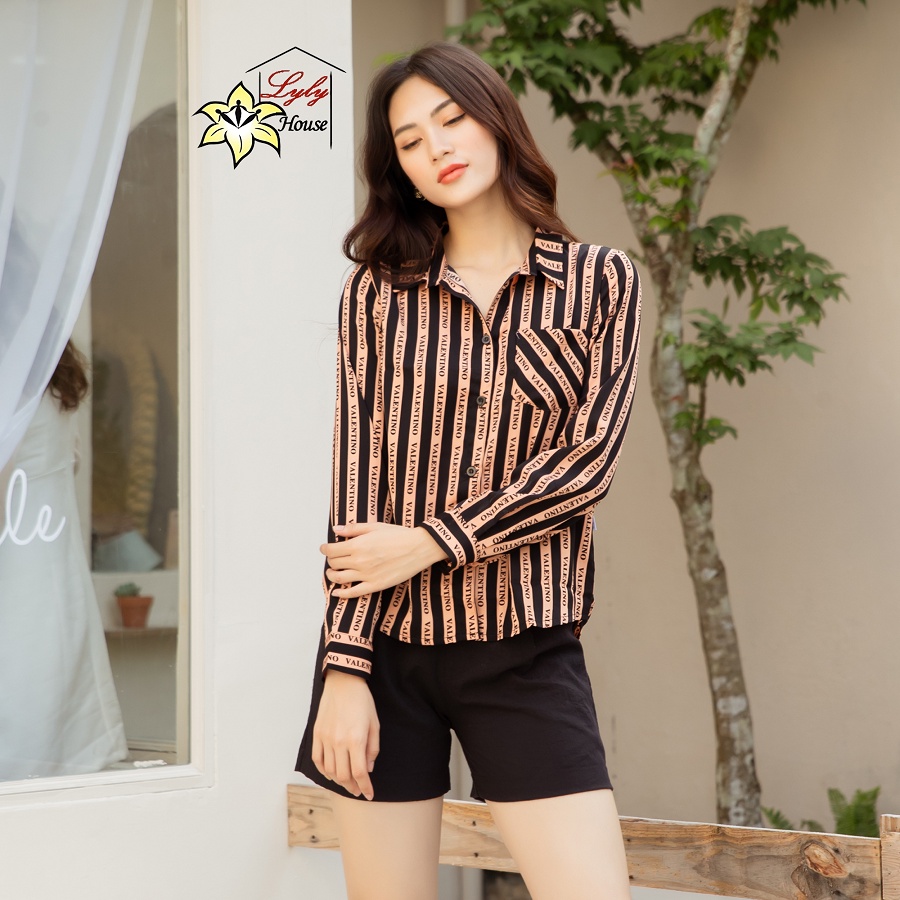 Áo sơ mi valetino nữ form rộng công sở cao cấp có size m - 4xl