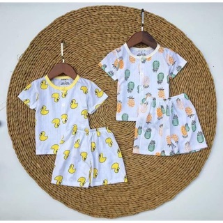 Set 5 bộ cotton giấy hàng Quảng Châu cho bé