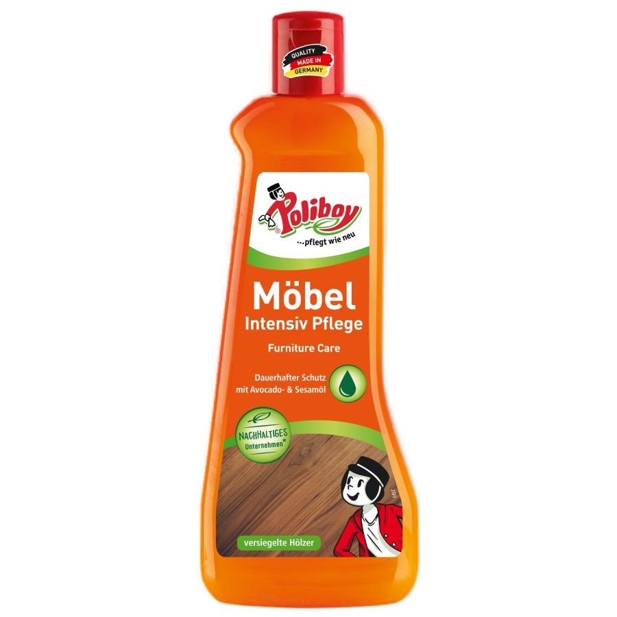 Dung Dịch Vệ Sinh Đồ Gỗ POLIBOY Đánh Bóng, Bảo Dưỡng Gỗ Nội Thất 200ml