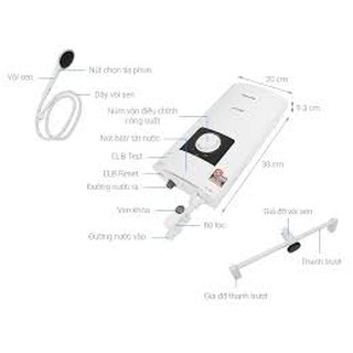 Máy nước nóng Panasonic DH-4NP1VW