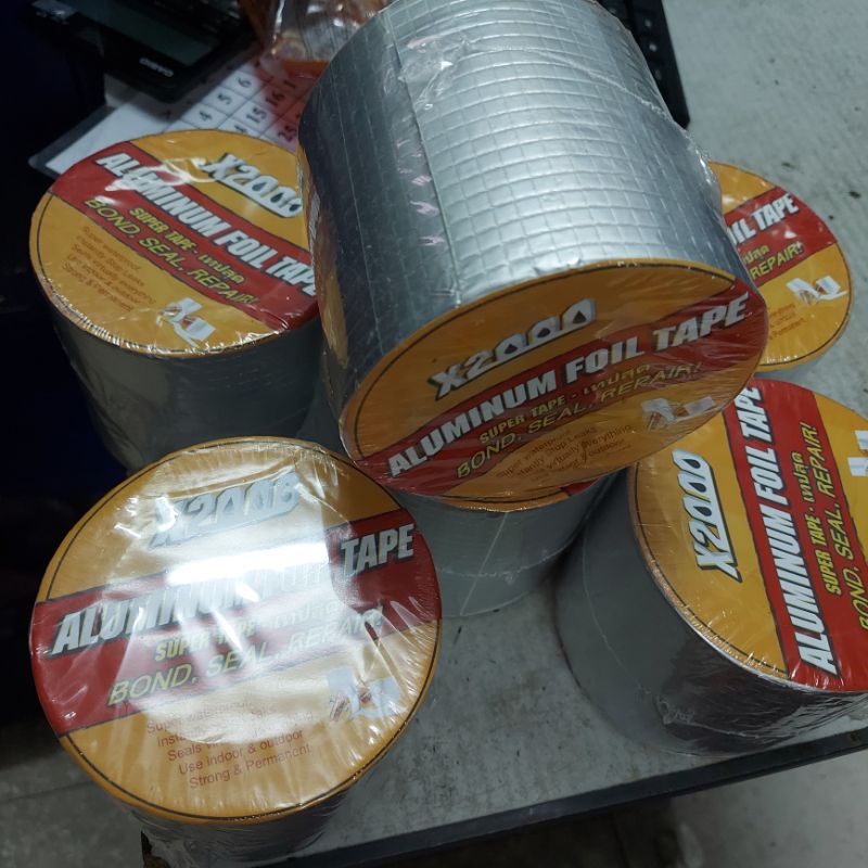 Băng keo chống thấm nước x2000 Nhật bản khổ 5cm và 10cm-cho tôn ,bê tông,bề mặt nhẵn siêu chắc