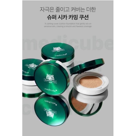 Phấn nước Medicube Super Cica Calming Cushion SPF50 +/PA+++ 15g
