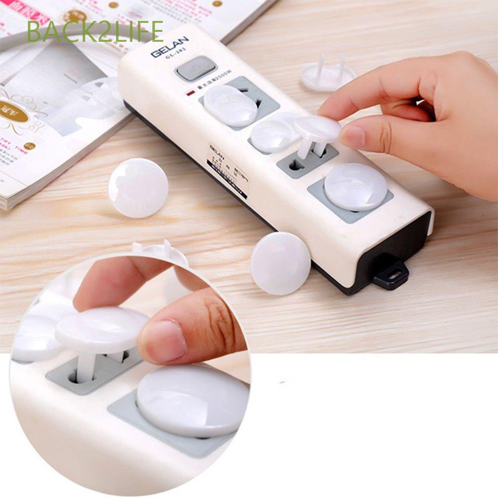 Set 20 Nút Bịt Ổ Cắm Điện Chống Sốc Bảo Vệ An Toàn Cho Bé 2life