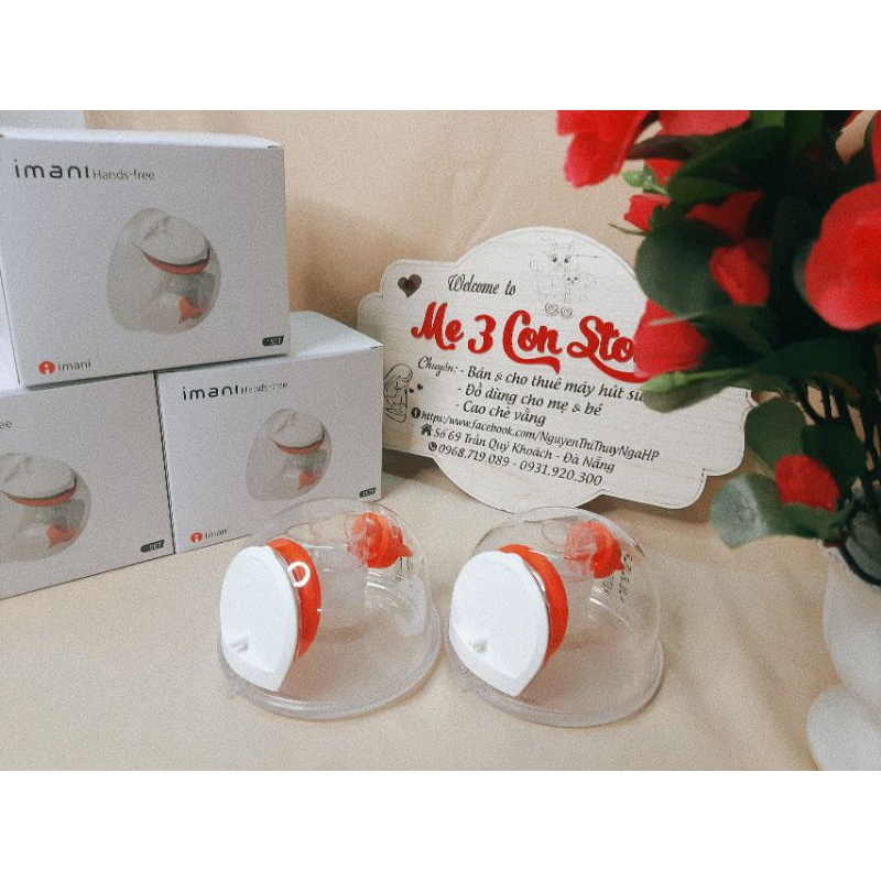 CUP IMANI/CỐC HỨNG SỮA/CUP RẢNH TAY IMANI SILICON MẪU MỚI NHẤT