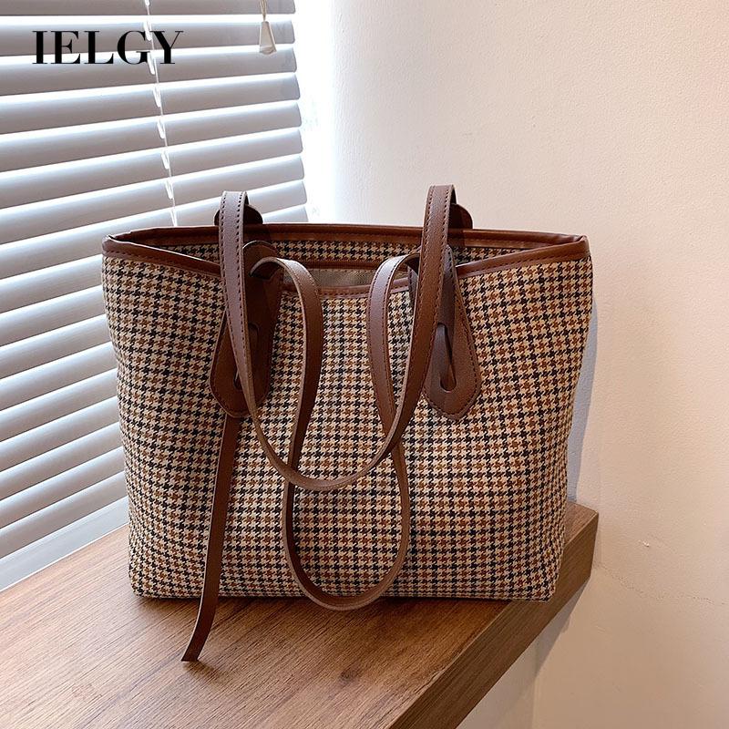 Túi vải sức chứa lớn thiết kế thời trang tiện dụng IELGY