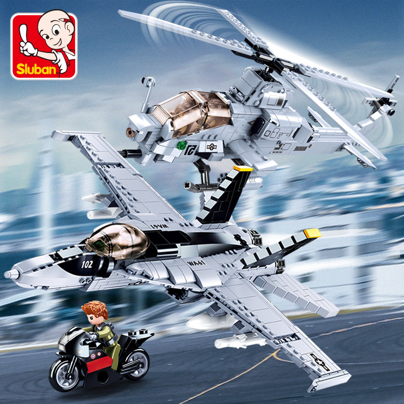 Lắp ráp Sluban 0838 Viper 482 chi tiết