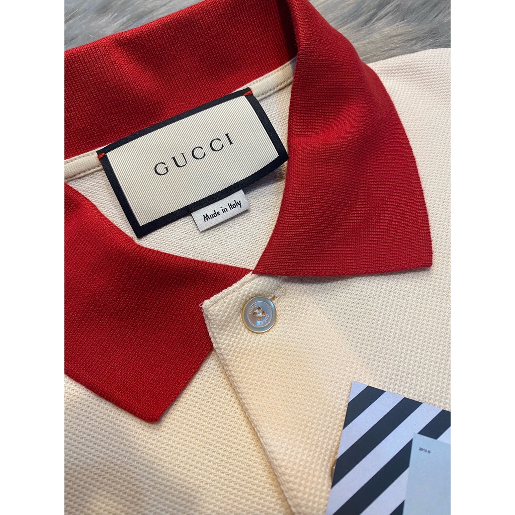 Củ Chi Polo - Áo Polo Củ Chi With Gờ Gờ Logo Red Collar Best Quality