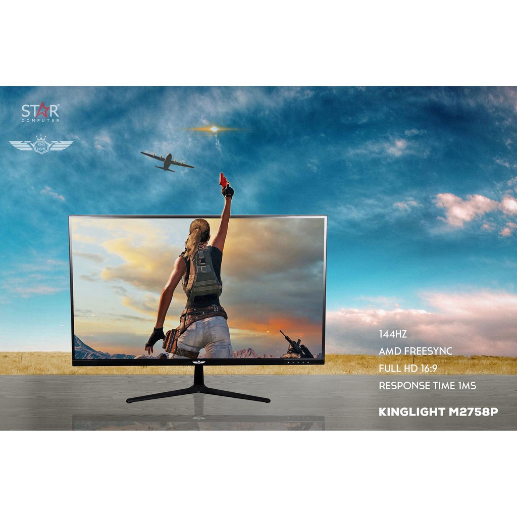 LCD 27'' Kinglight M2758P 144hz (1 Đổi 1 Trong 12T Đầu)
