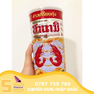 Snack Tôm Hanami Thái Lan Lon 110gr SIÊU NGON