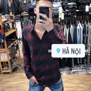 Sơ mi nam cổ sao thêu