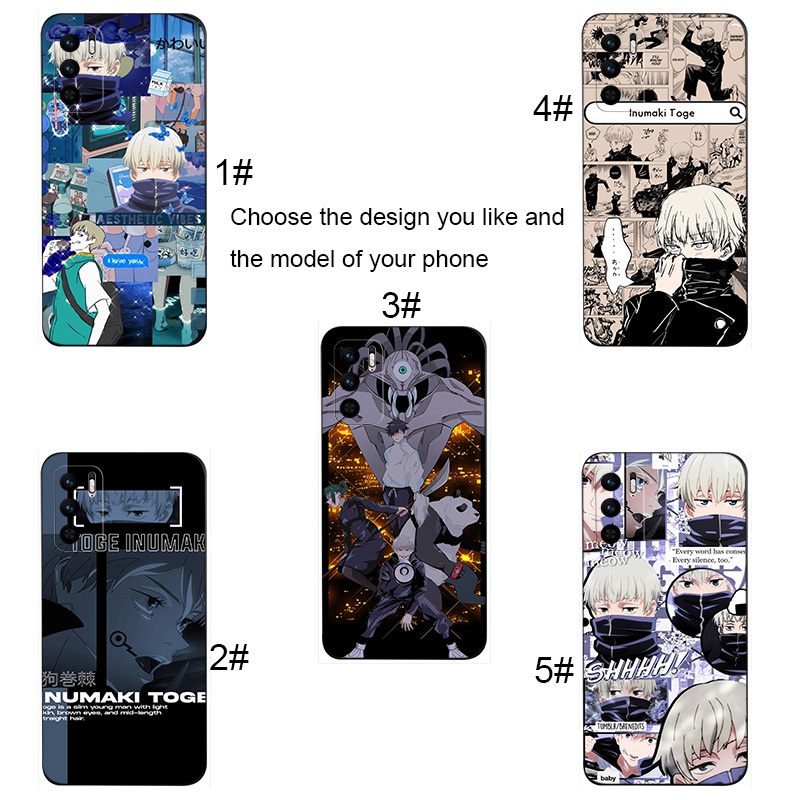 Ốp Điện Thoại Mềm In Hình Anime Cho Samsung Galaxy A11 A12 A22 A32 M21 M30s J4 Core A82 A9 VX157 Jujutsu Kaisen Toge Mới