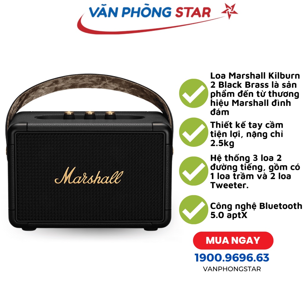 Loa Marshall Kilburn II chính hãng