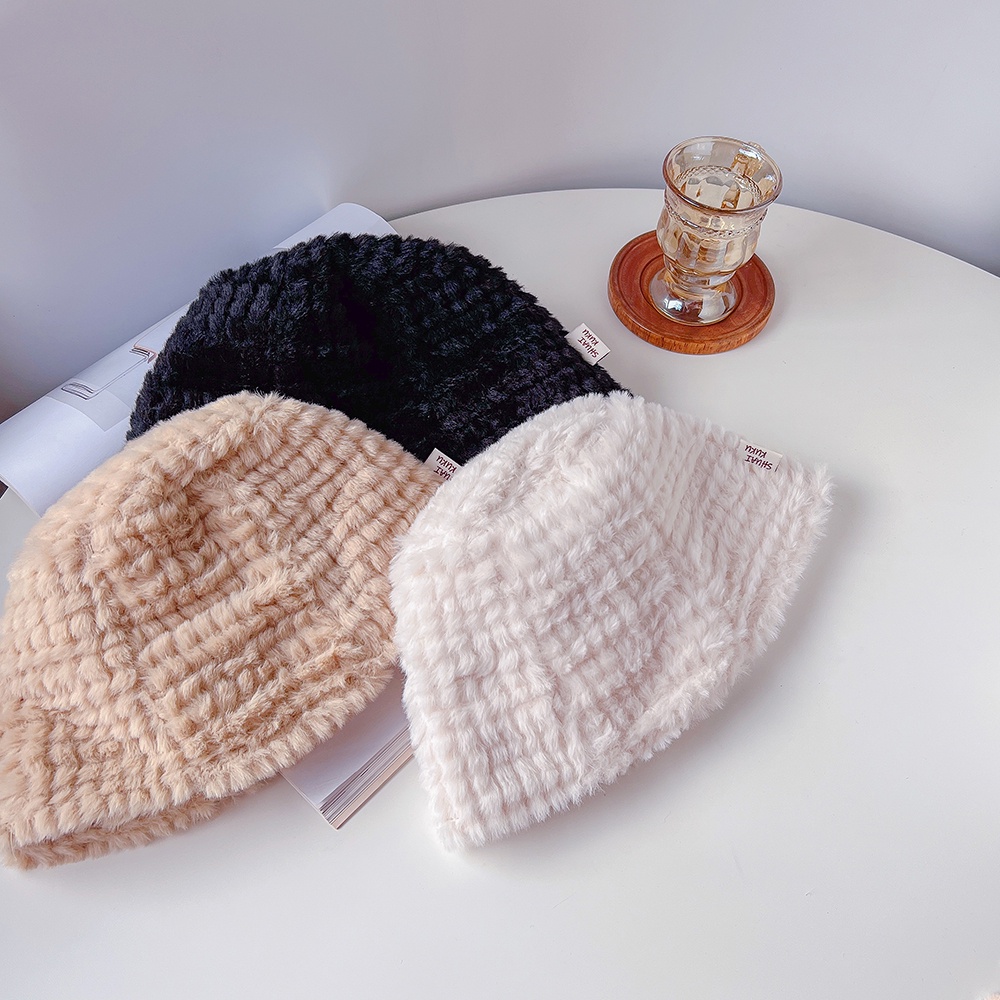 Mũ bucket phong cách Hàn Quốc thời trang thu đông cho bé gái 1-3 tuổi