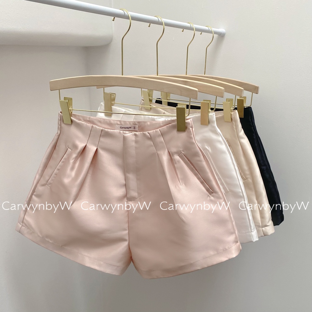 CarwynbyW - Quần Short Thiết Kế Ống Phồng