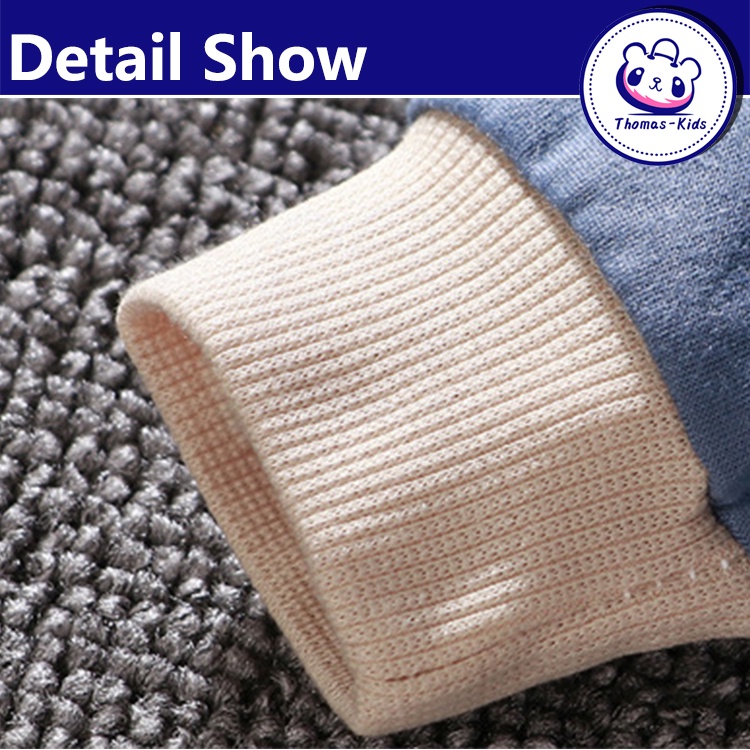 Áo Khoác Bóng Chày Vải Cotton Thời Trang Xuân Thu Cho Bé 1-9 Tuổi quần áo trẻ em