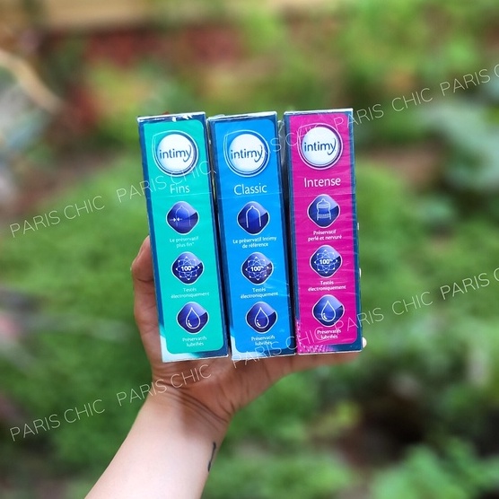 Bao cao su Intimy dòng cao cấp hàng Pháp chính hãng, tuyệt đối an toàn