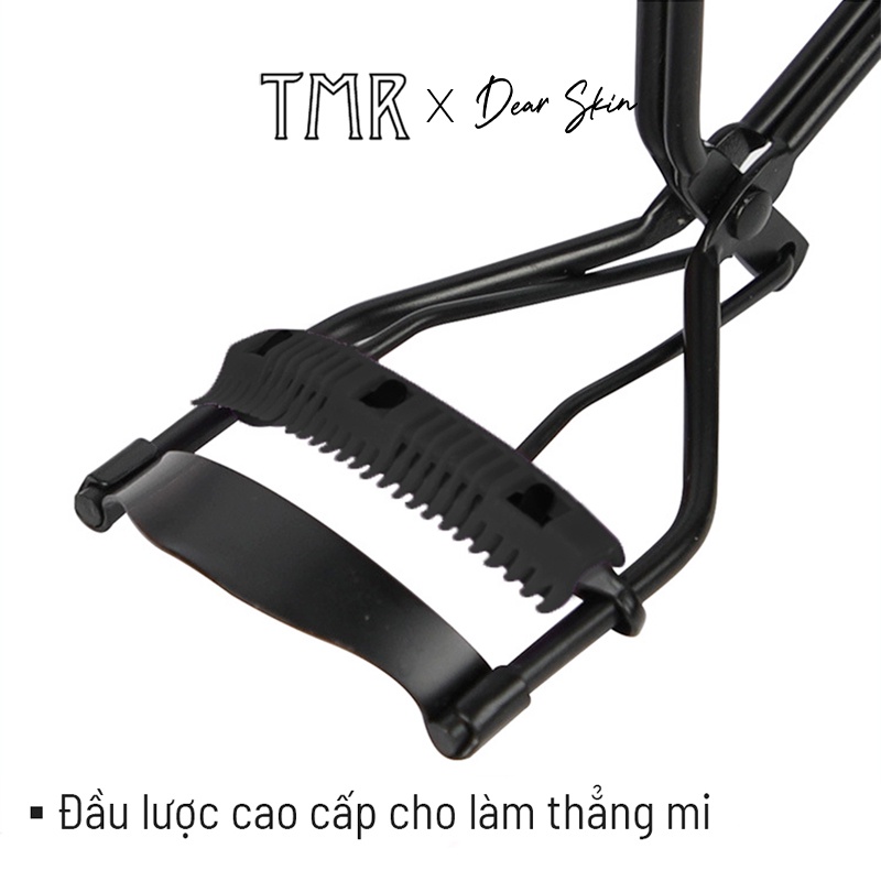 Kẹp bấm mi TMR có răng cưa,dụng cụ uốn mi răng cưa, mi siêu cong, mi cong tự nhiên, inox cao cấp0