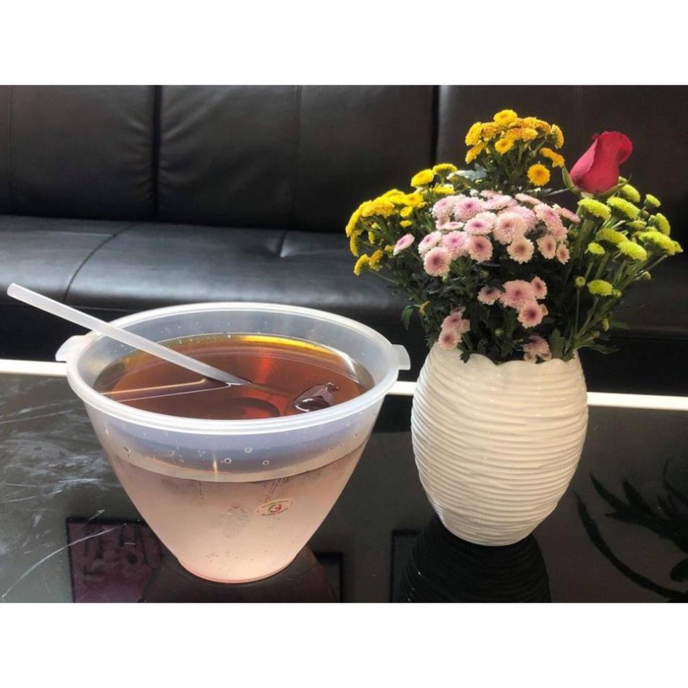 BÁT ƯỚP ĐÁ LẠNH ĐỰNG RƯỢU TIỆN DỤNG 1.2L KÈM MUỖNG MÚC RƯỢU TẶNG KÈM