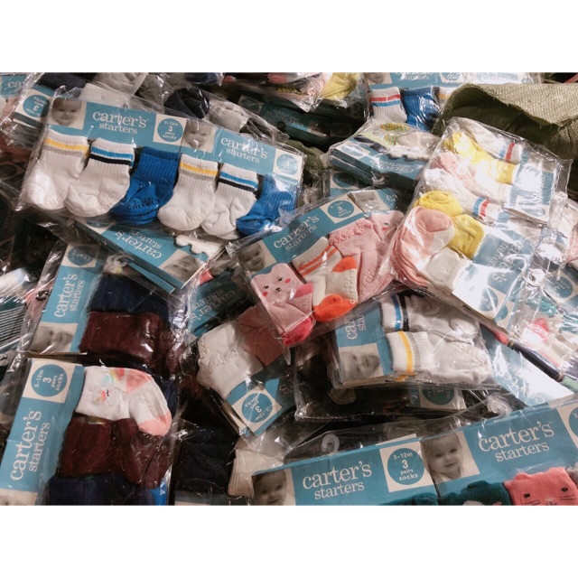 Set 2 pack tất bé trai bé gái random
