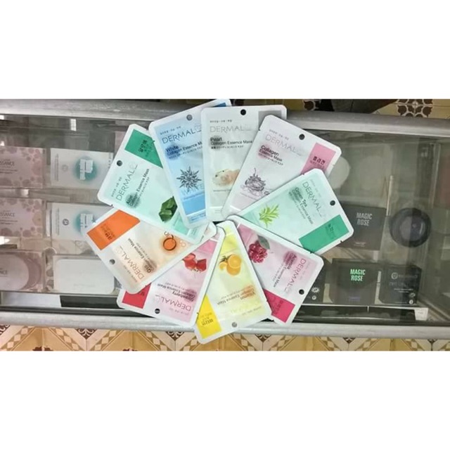 10 chiếc Mặt nạ dưỡng da collagen+ tinh chất