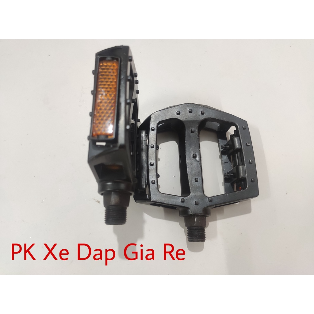 Pedan xe đạp bằng nhôm siêu nhẹ, Bàn đạp xe đạp nhôm đúc chạy bi cao cấp - PK Xe Dap Gia Re