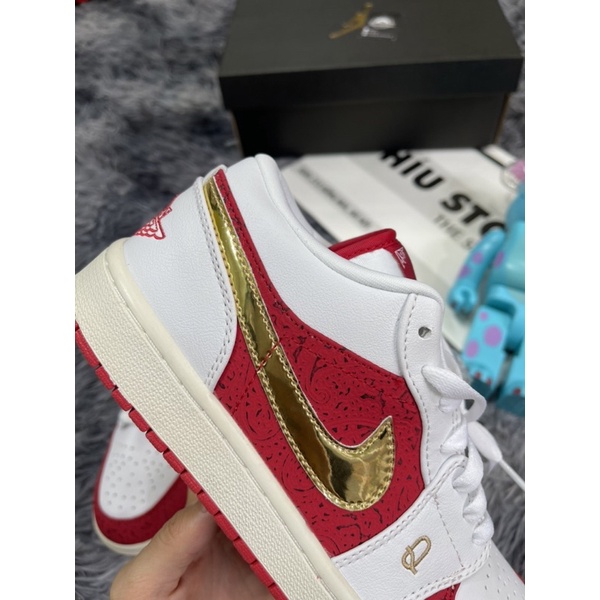 Giầy Thể Thao Air Jordan Low Spades Lơ Khơ Thần Bài Best 2022 |Đế Khâu|Logo Sắc Nét