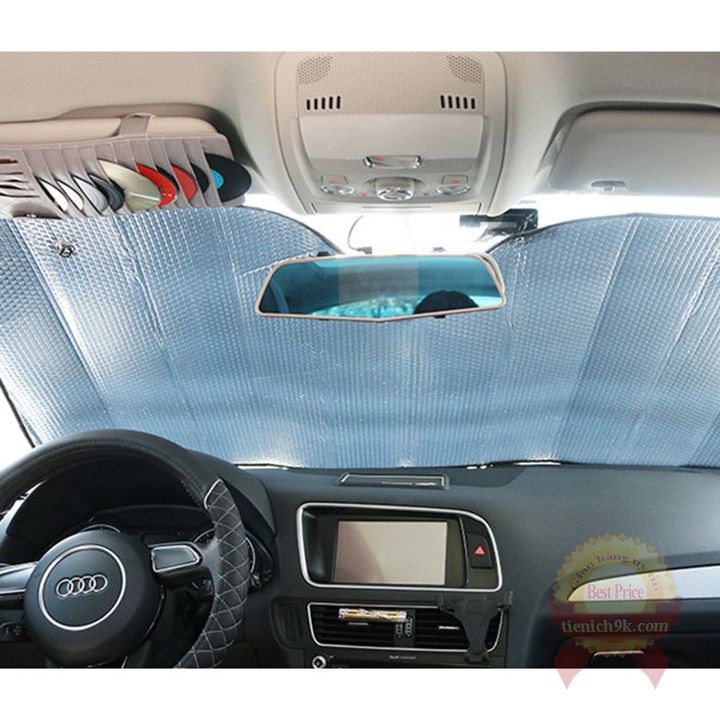 Tấm rèm che nắng kính lái chắn gió xe hơi phản quang cách nhiệt chống nóng ô tô