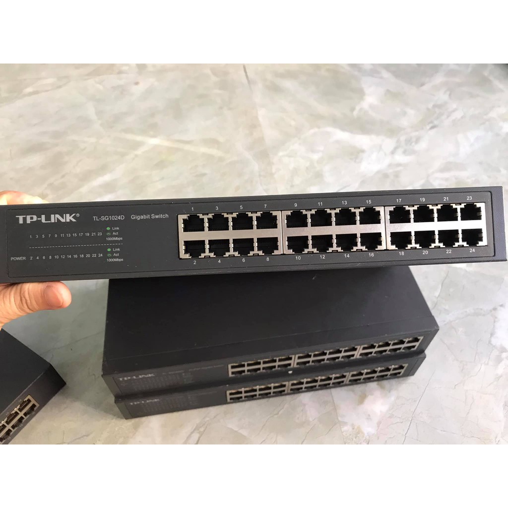 Switch TP-LINK TL-SG1024DE 24 cổng và Switch TP-Link TL-SG1016D 16 cổng