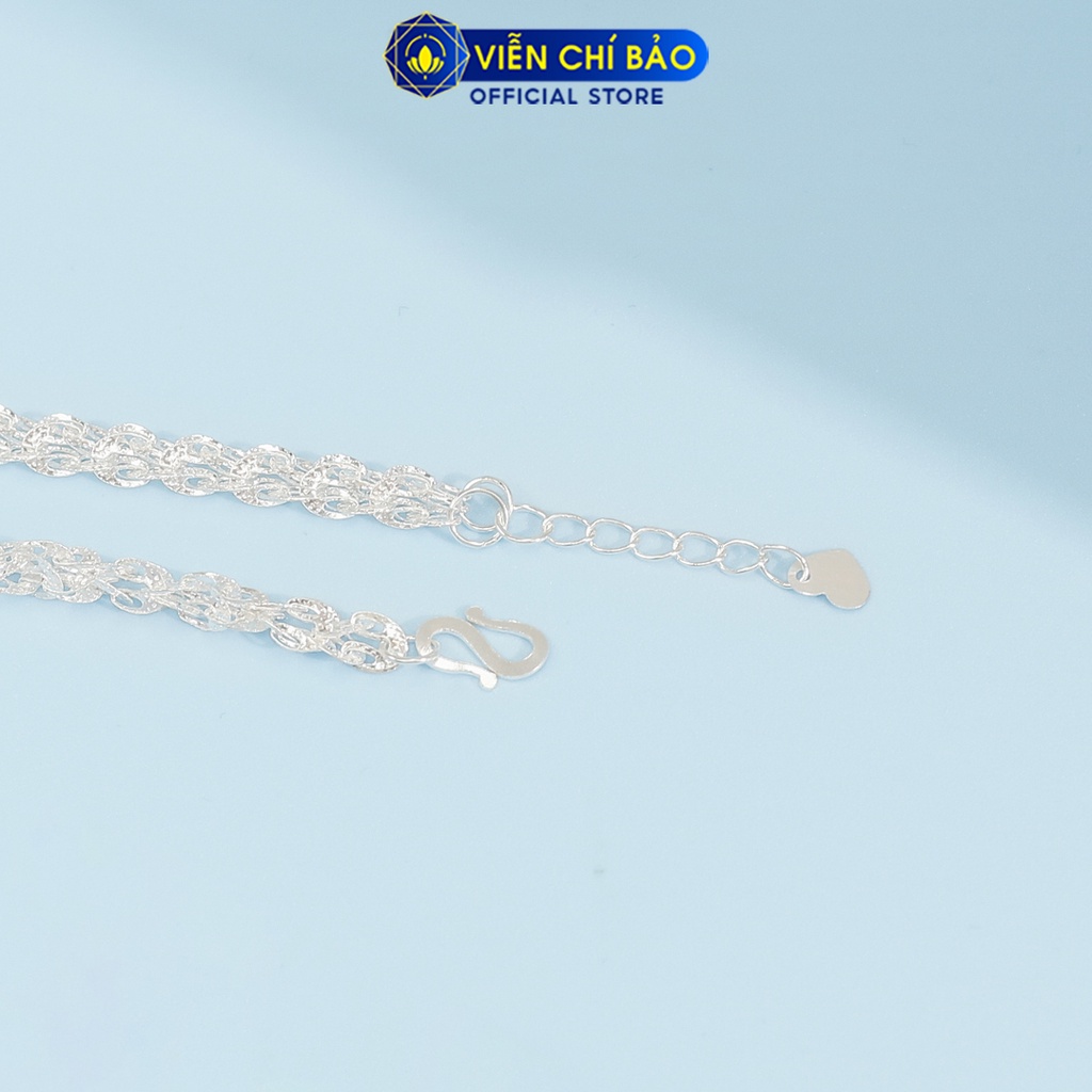 Lắc tay bạc nữ Đuôi Phụng chất liệu bạc 925 thời trang phụ kiện trang sức nữ Viễn Chí Bảo L400419 | BigBuy360 - bigbuy360.vn