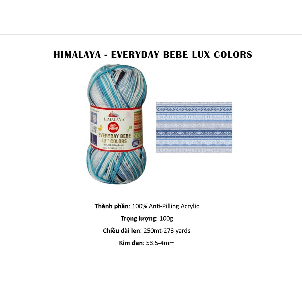 Len Himalaya Bebe Lux Colors