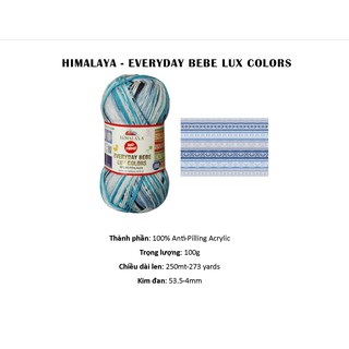 Len Himalaya Bebe Lux Colors