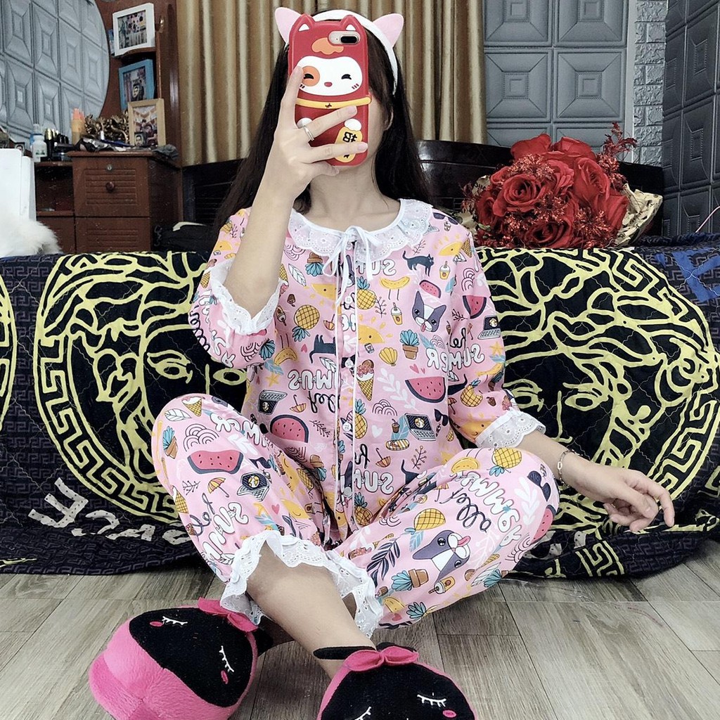 Đồ Ngủ Pijama Nữ Dài, Cửa hàng trực tuyến | BigBuy360 - bigbuy360.vn